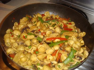 stir fry pasta