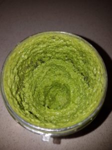 homemade pesto