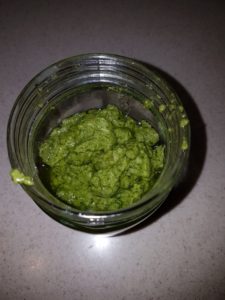 homemade pesto 