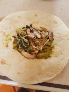 vegetable wrap 