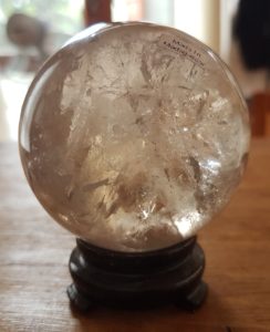 smoky quartz sphere
